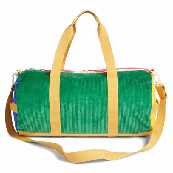 Herschel Sutton colorblock duffle bag NWT - Picture 3 of 6